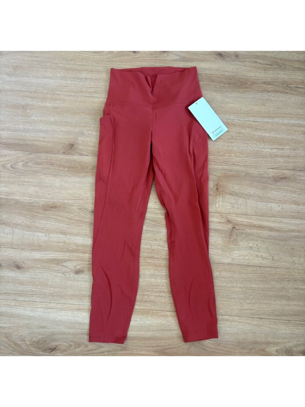 Lululemon Athletic Align HR Yoga Pants 25” Pockets Cayenne NWT Women’s Sz 6